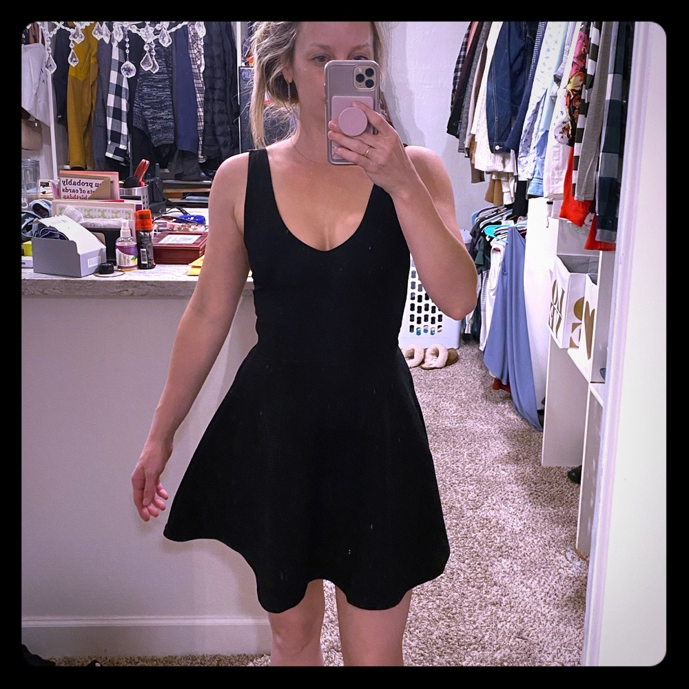 Top shop peplum dress